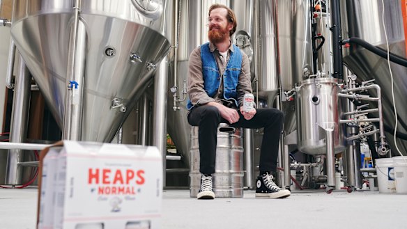 Andy Miller is the CEO of Australian non-alcoholic craft brewer Heaps Normal.