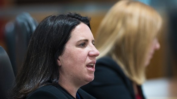 Liberal MLA Giulia Jones filed an excoriating dissenting report on the CTP reforms.