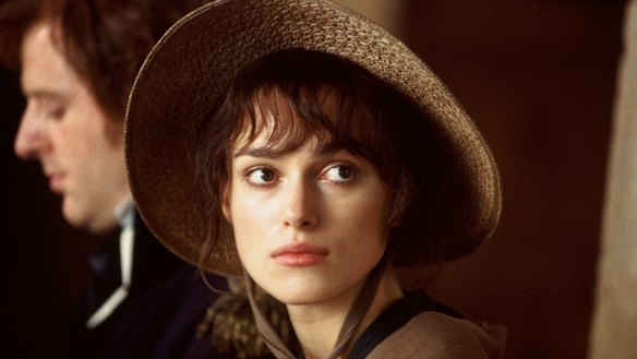 Keira Knightley in the film Pride and Prejudice (2005).
