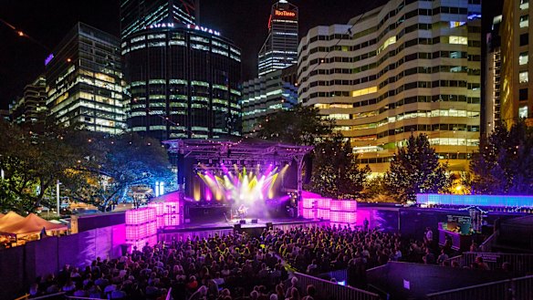 Chevron Gardens at Perth Festival in 2017.