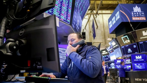 Wall Street retreated from its record high overnight as US earnings season kicked off.