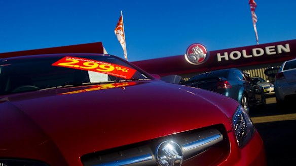 Holden cars on sale as the parent company pulls up stumps.