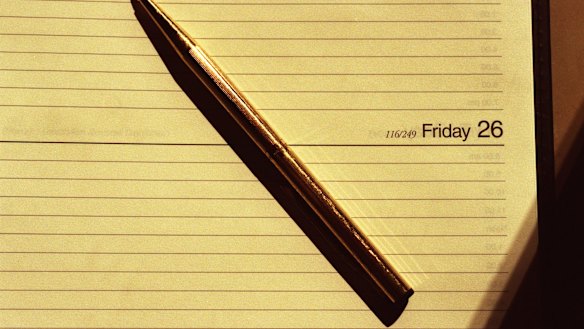  Planning your day keeps you on the right track. 