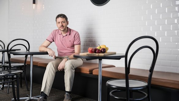 Fabian Siegel, CEO of recipe kit company Marley Spoon. 