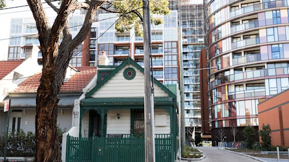 The Green Square precinct will become Australia's most densely populated area within the next decade.
