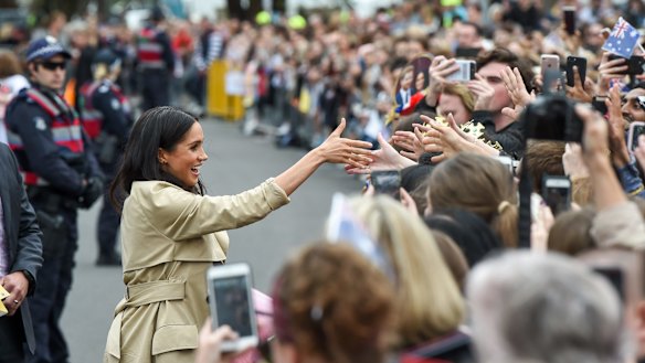 Meghan meets Melbourne.
