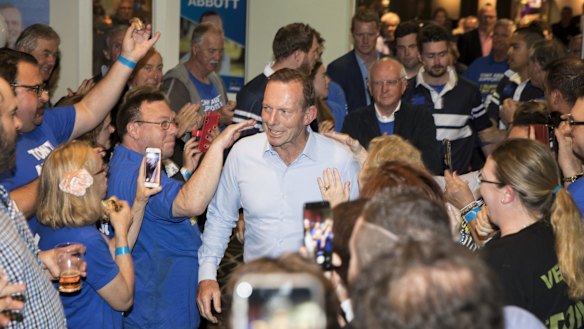 Former Prime Minister and Warringah Liberal candidate Tony Abbott conceded defeat on Saturday night.