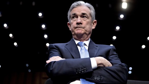 US Federal Reserve chairman Jerome Powell.