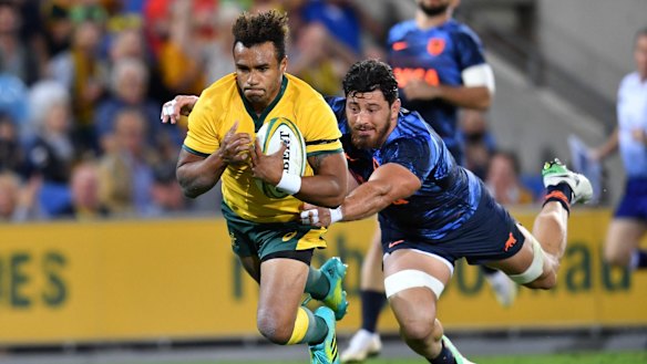 Body blow: Will Genia is poised to play in Japan after the World Cup.