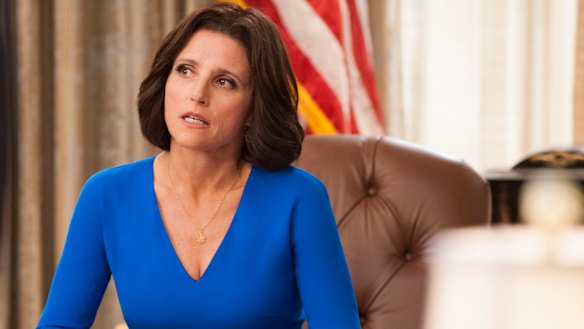 Julia Louis-Dreyfus stars in Veep.