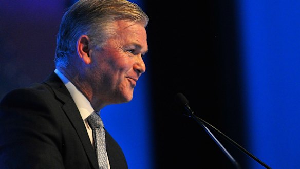 CEO Kevin Gallagher said achieving its debt target early would allow the company to look at providing a dividend to shareholders.