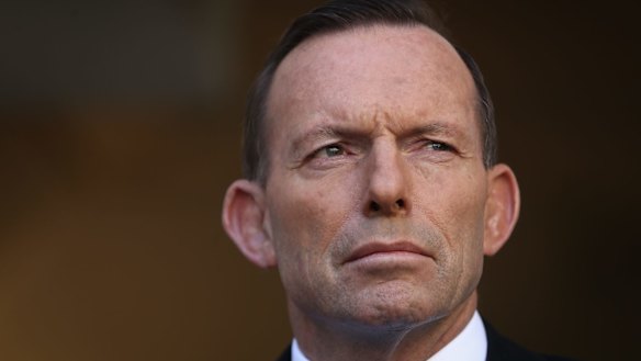 Former prime minister Tony Abbott.