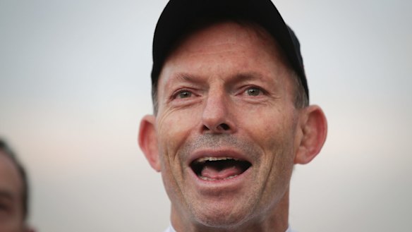 Tony Abbott takes questions on the Prime Minister's Newspoll conundrum. 