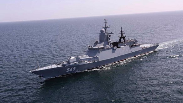 A Russian warship enters Iranian waters for a joint naval exercise with the Iranian navy and Iran’s Revolutionary Guard navy. 