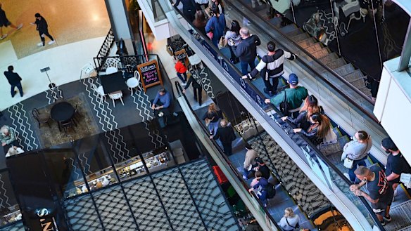 On the plus side for the tenants of shopping centres, retail sales across the country just recorded eight straight months of growth.