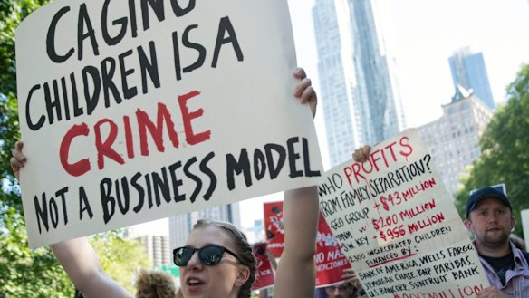 Facebook posts go beyond calling for reform of the Immigration and Customs Enforcement, or ICE.