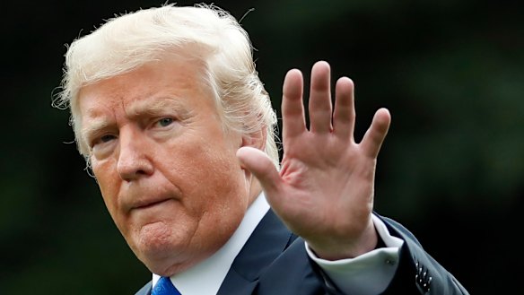 Trump has challenged the woman accusing his Supreme Court nominee of sexual assault by name.