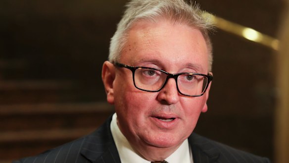 Arts Minister Don Harwin says the Riverside business case will be completed by the end of 2019.