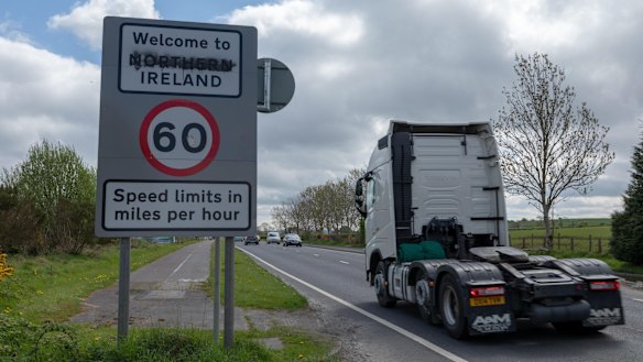 Ireland and Northern Ireland have ann open land border.