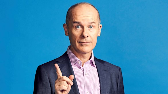 Have You Been Paying Attention? host Tom Gleisner. 