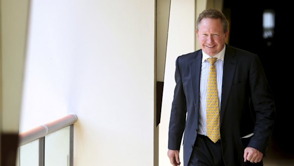 Mining magnate Andrew Forrest.