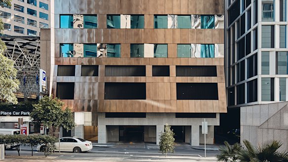 The most significant change is the new bronze stainless-steel cladding across the entire facade.
