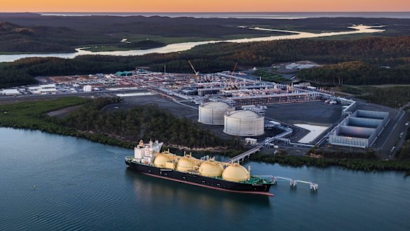 Power giant Origin Energy part-owns the Asia Pacific LNG project in Queensland.