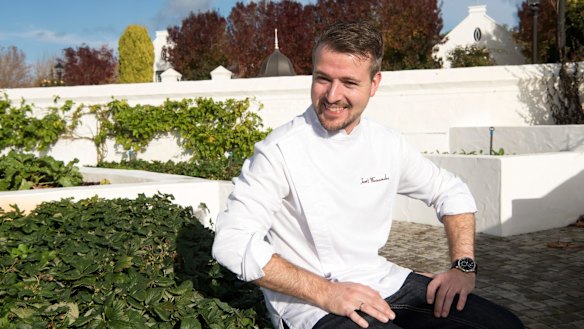 Voyager Estate Restaurant head chef Santiago Fernandez.