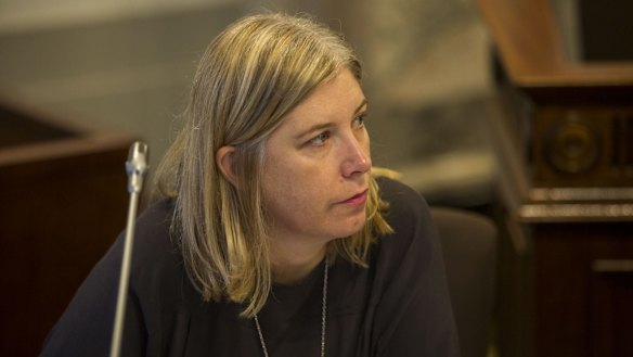 Nicole Johnston was ejected from council chambers.