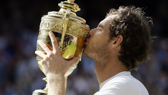 Honoured: Andy Murray's Wimbledon triumph is set to be captured in bronze.