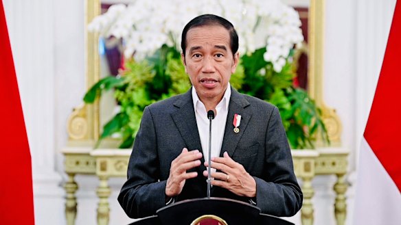 Indonesian President Joko Widodo delivered a televised address on Tuesday night about the tournament.