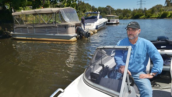Yarra Riverkeeper Andrew Kelly in 2015.