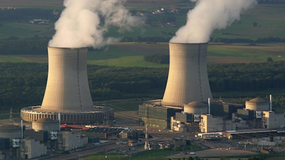 A nuclear power plant in Cattenom, France. The Minerals Council is mounting a campaign to lift the nuclear ban in Australia.
