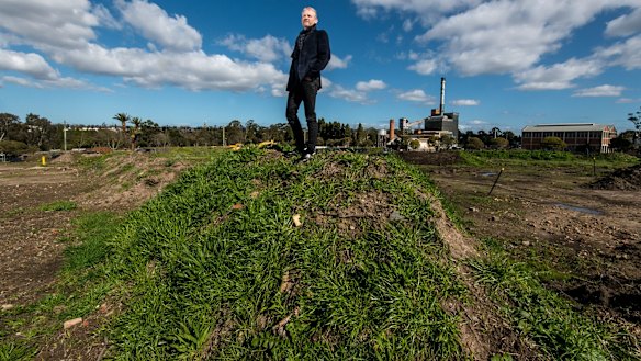 Much of the demolition, clean-up and decontamination work has been done, says Glenvill's Len Warson.