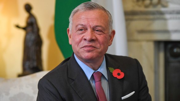 King Abdullah II of Jordan.