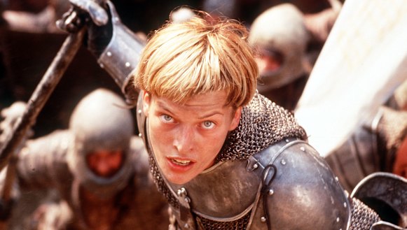 Milla Jovovich starred in Joan of Arc by French film director Luc Besson in 1999.