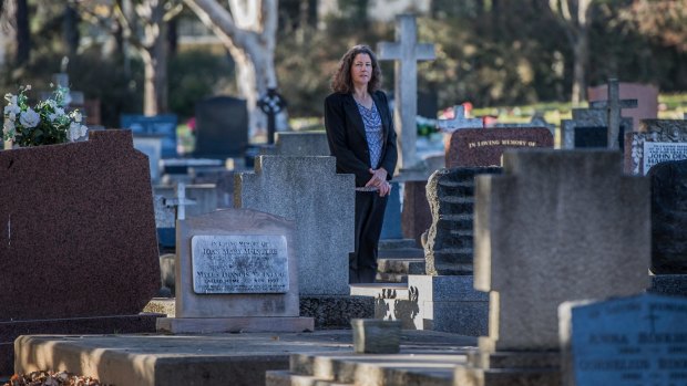 Woden Valley Community Council president Fiona Carrick was worried about Woden Valley Cemetery's plan to expand the cemetery into public parks. The expansion was later dumped due to stage two of light rail. 