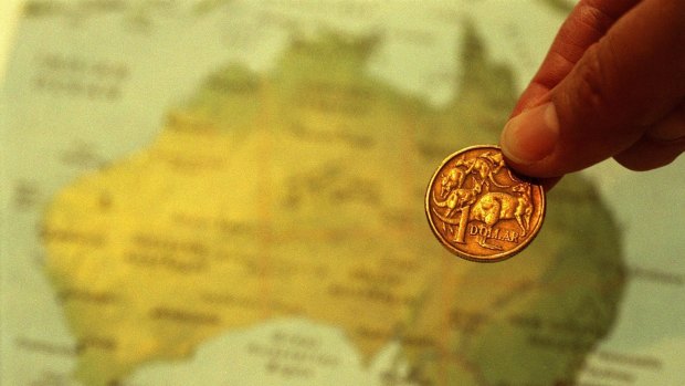 The Australian dollar has retreated against the greenback.
