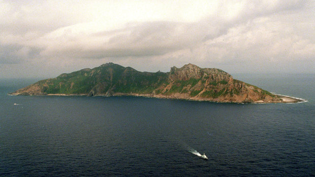 This 1996 photo shows Uotsuri Island, an island claimed by both China and Japan.