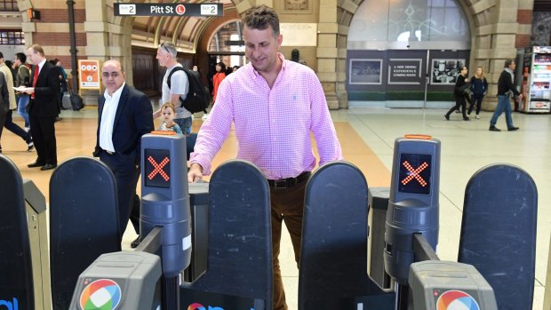 Transport Minister Andrew Constance says contactless payments will make travel easier for tourists.