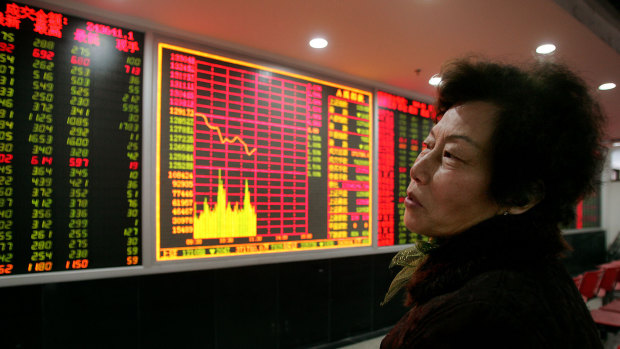 Mum and dad investors drive more than 80 per cent of trades in the Chinese sharemarket. 