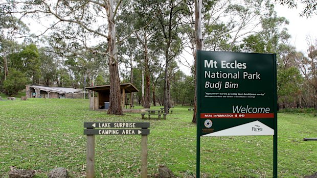 Mount Eccles Budj Bim National Park near Macarthur.
