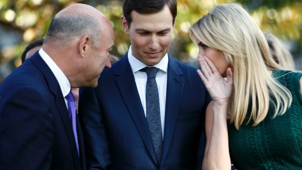 Former White House chief economic adviser Gary Cohn, left, consulted Kushner and Trump in the wake of the President's controversial Charlottesville comments, the book says.