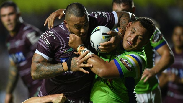Raiders second-rower Josh Papalii could face an extended stint in the NSW Cup.