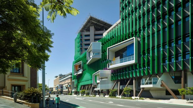 The injured infant girl remains in the Queensland Children’s Hospital.