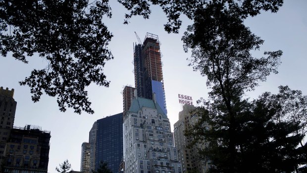 A 58th-floor condo in the prestigious One57 building sold last week.