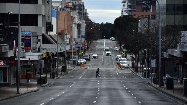 Sydney is in a lockdown to limit the spread of coronavirus.