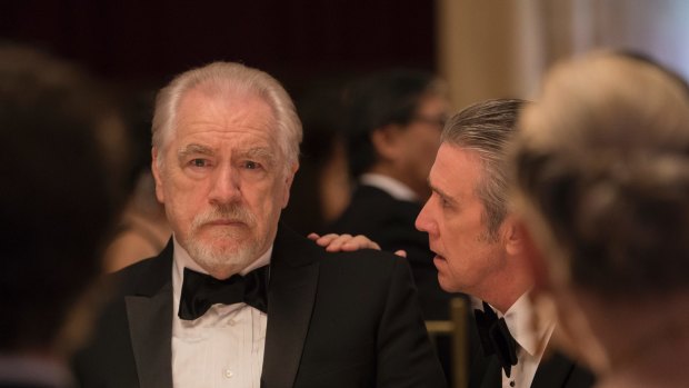 Brian Cox plays media magnate Logan Roy in HBO's Succession. 