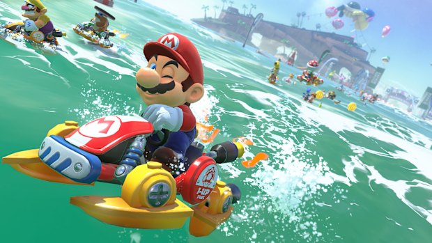 For newcomers, you can turn on assists that keep your kart on the right path, accelerate automatically or even decide when to use items.
