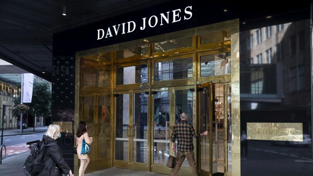 David Jones has 48 stores across the nation but it plans on shrinking its footprint and floor space by more than 20 per cent within five years. 